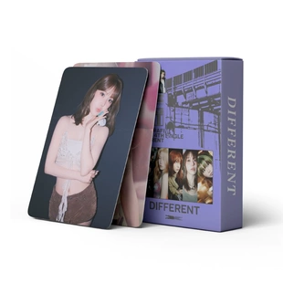 现货55张LE炽 DIFFERENT自印小卡宫胁咲良明星周边明星卡照片ins