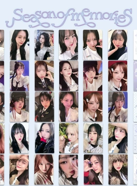 GFRIEND组合10th Anniversary小卡Season of Memories周边特典卡