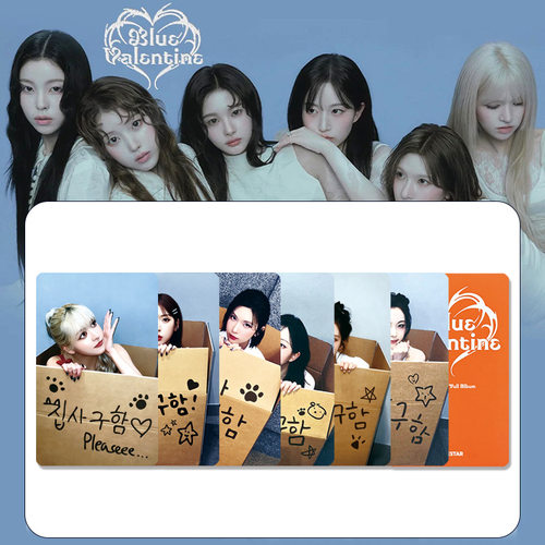 NMIXX粉丝签售卡明信片照片礼物