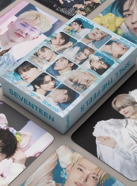现货55张小17自印小卡SPILL THE FEELS卡片THE8 JUN lomo