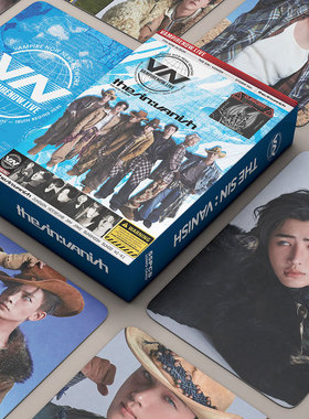 KPOP E团沈载伦7th Mini Album THE SIN VANISH小卡梁祯元JAY应援