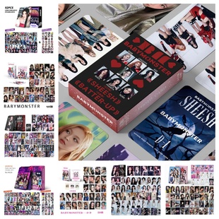 总链接55张Baby Monster小卡卡片申厦蓝LOMO卡明信片李茶仁周边