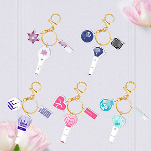 DLE 亚克力钥匙扣周边时尚 SHINee 少女时代 校园ins AST