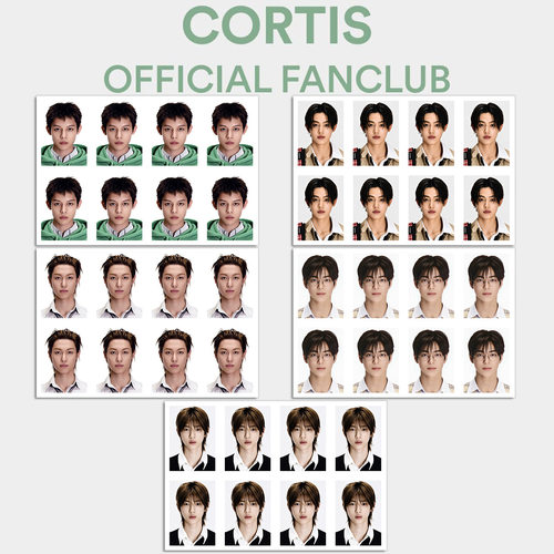 CORTIS COERMembership会员礼证件照片赵雨凡KEOHNO一寸照片礼物B