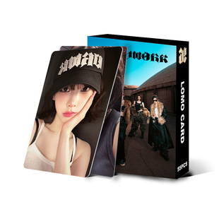 现货55张吒冬柚梨吉单曲专辑《Dirty Work》LOMO卡小卡自印校园