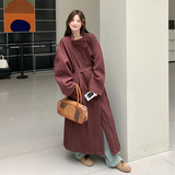 新品现货-安可拉红长款风衣-200-2483-p190-k298，女装风衣，2D118