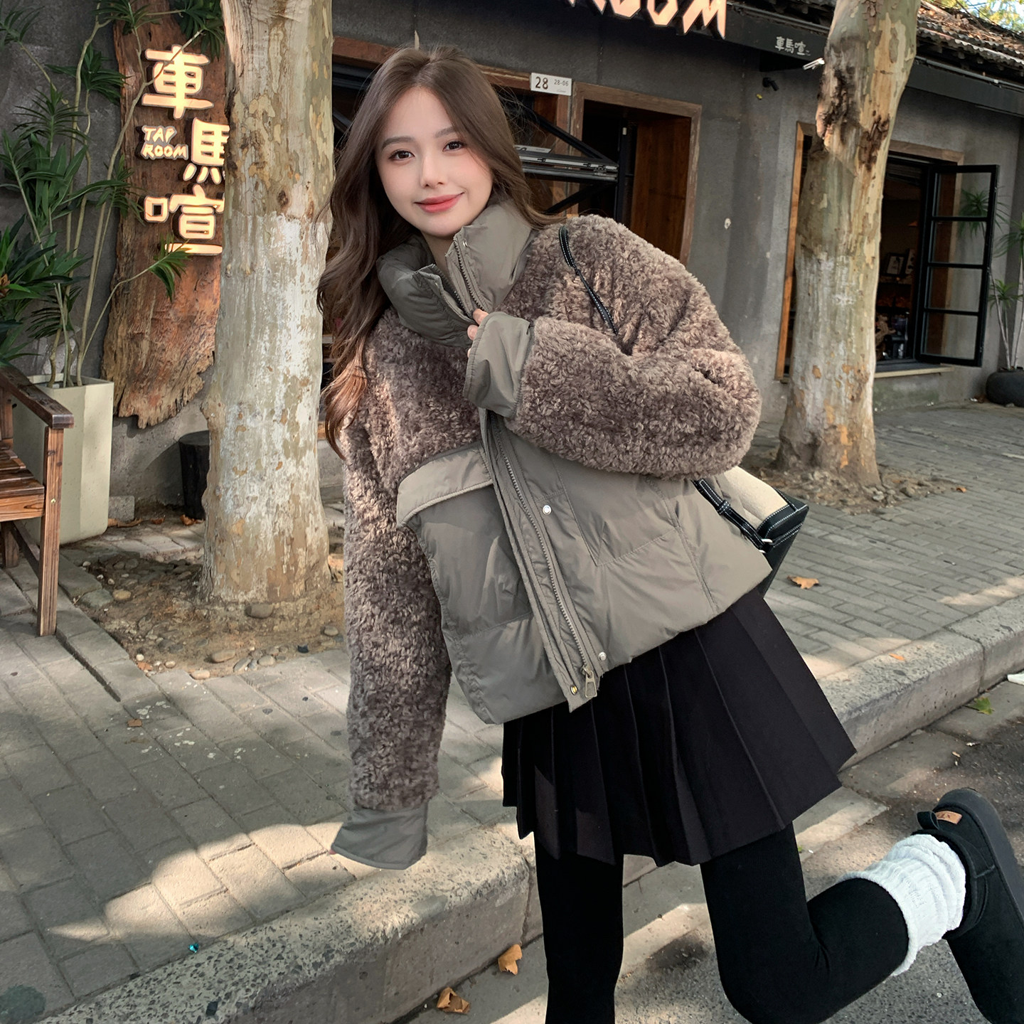 新品90羽绒服2D118-6159-P350-K488图片