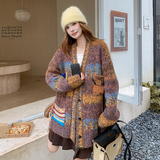 新品毛衣加厚外套-2D118-6130-P155-K248，女装针织衫/毛衣，2D118