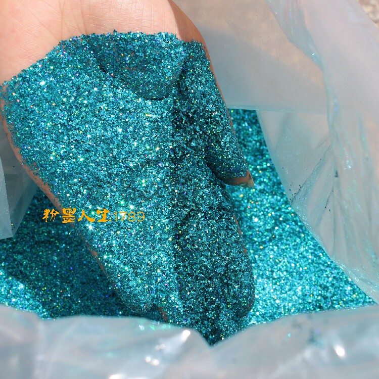 0.6mm金葱粉镭射粉七彩粉 白七彩粉 金粉 亮片银粉硅藻泥一斤包邮