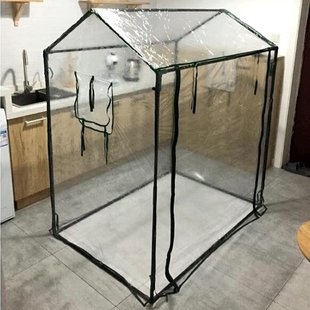 法师多肉遮雨棚防晒花架温室防冻户外花园家用阳台暖棚流浪猫狗窝