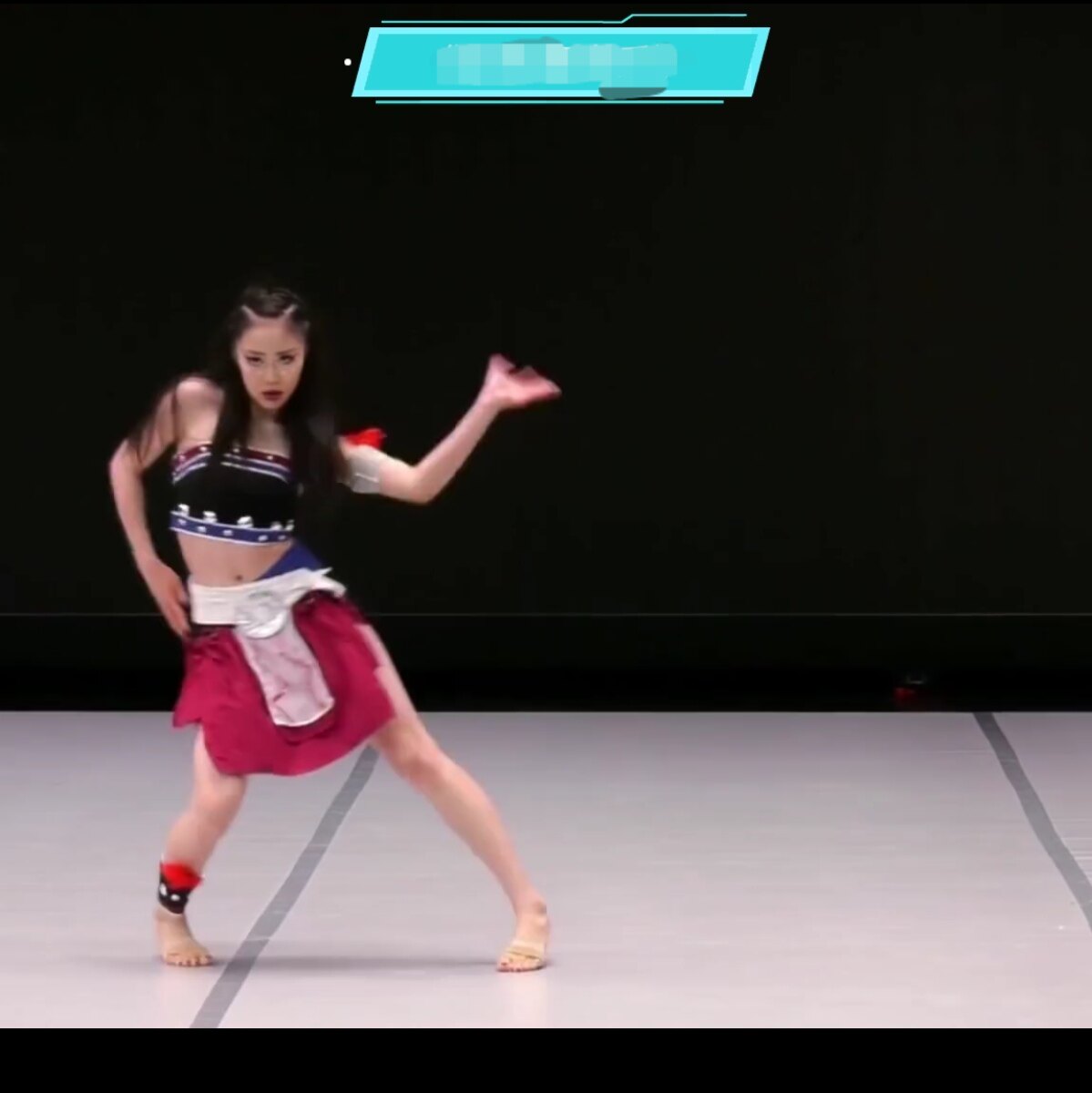 佤族舞蹈服女少数民族舞蹈服装佤族剧目舞台服民族民间舞蹈服佤印