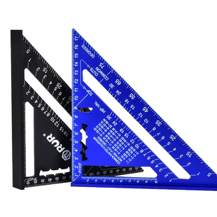 铝合金三角尺90度加厚大号拐尺角尺45度直角尺木工高精度装修工具