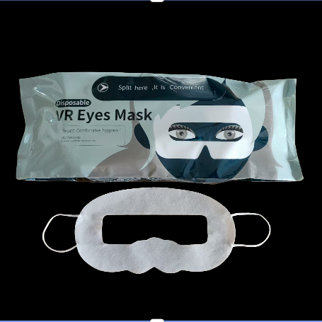 100片适用于PICO4代Quest3s成人儿童白色VR眼镜配件一次性眼罩布