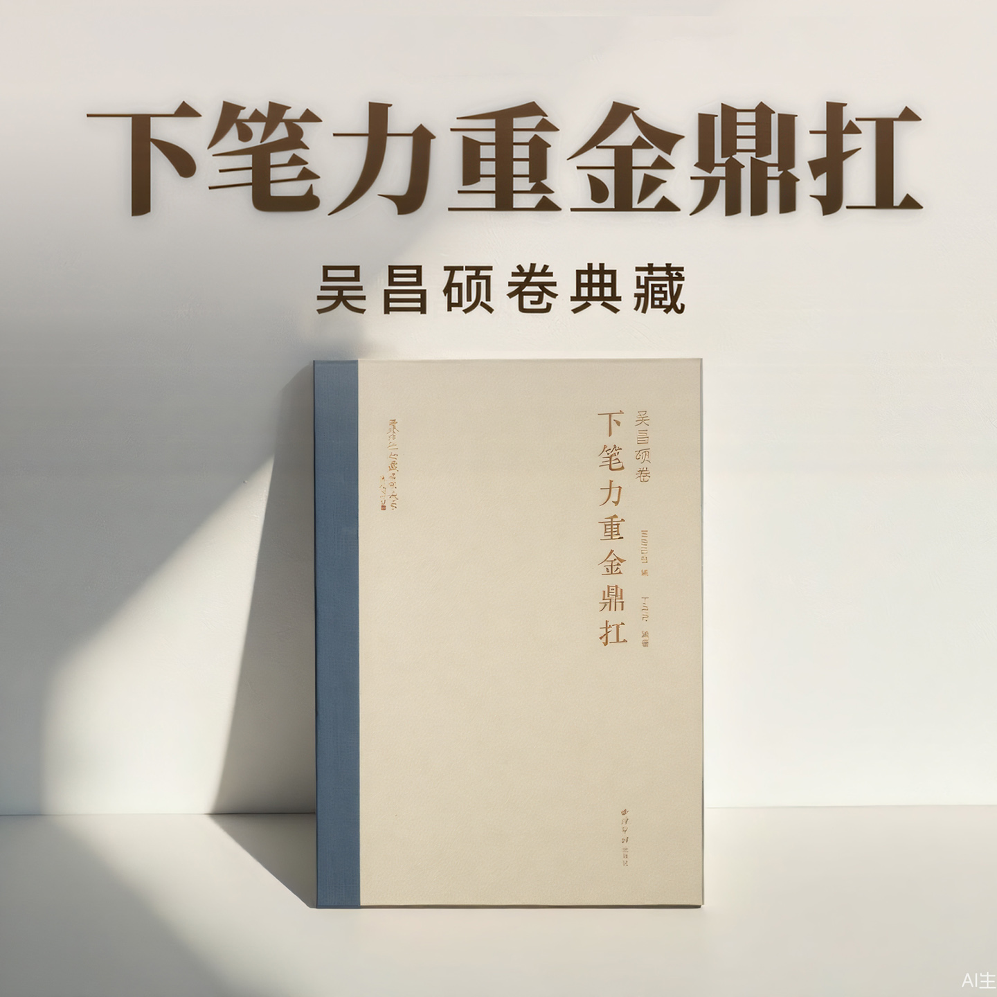 下笔力重金鼎扛 西泠印社社藏名家大系吴昌硕卷 收录社藏吴昌硕的书法国画作品214件 书法118件+国画96件 吴昌硕书法绘画临摹作品