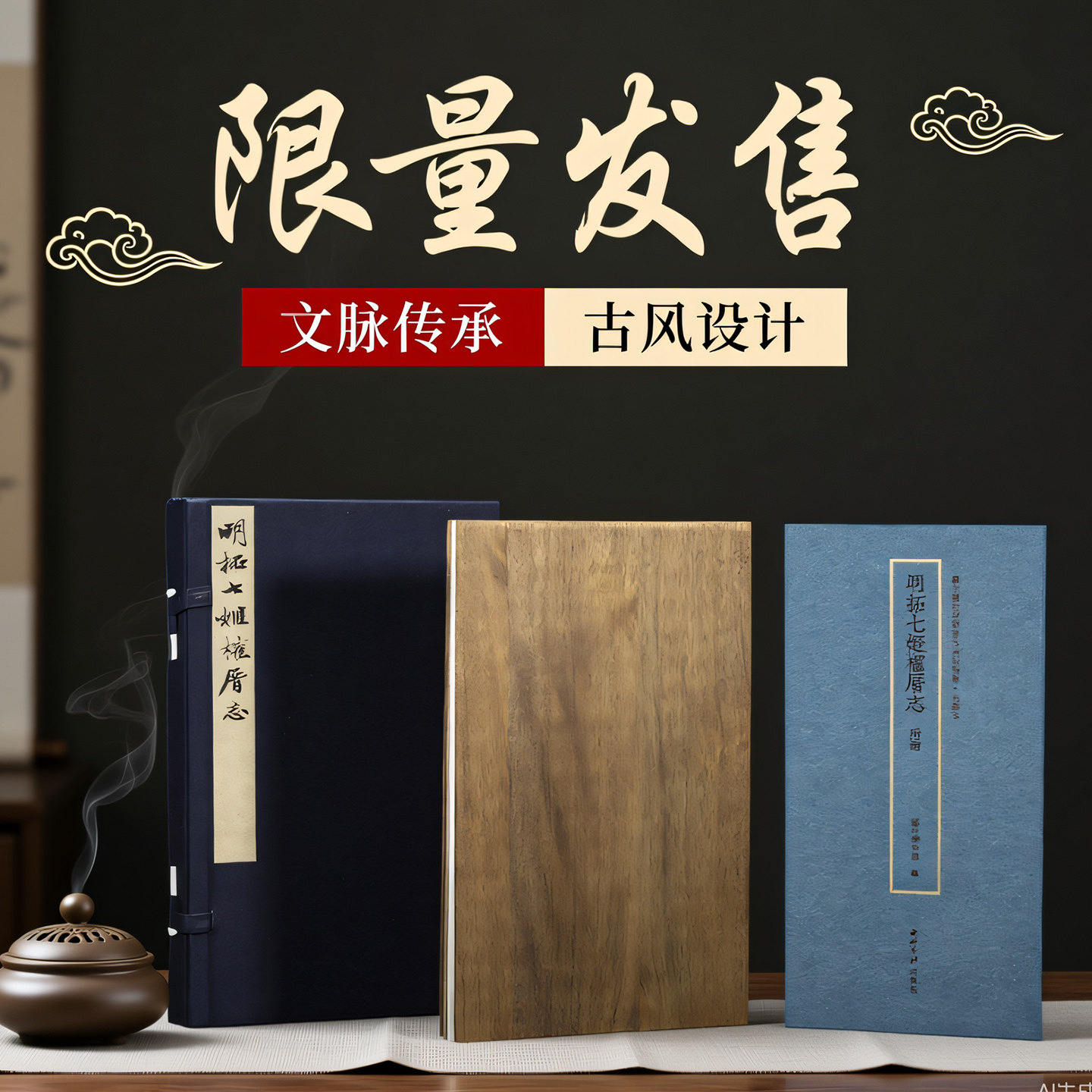 【典藏本】明拓七姬权厝志 苏州博物馆藏善本 传世公认北宋拓本名家楷书毛笔书法临摹字帖 历代名家经典原大原色高清原碑帖收藏本