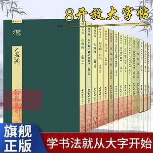 【爆款任选】碑帖导临系列放大本 王羲之颜真卿智永等名家隶书篆书行书草书楷书毛笔书法字帖笔画结构技法入门教程书法临摹原碑帖