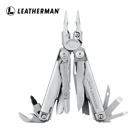 Leatherman美国进口莱泽曼海啸SURGE军版多功能组合工具钳正品