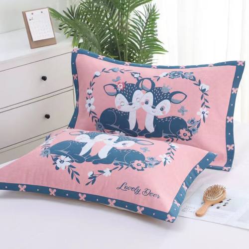 外贸枕套纯棉柔软吸汗