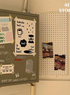 4EVER STORIES |  coffee艺术纸质卡片套装墙贴拍照装饰