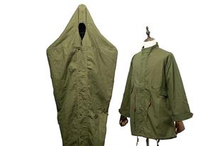 夹克风衣pakra HDK 65长款 二战美军古布睡袋布M M51风衣 海觉