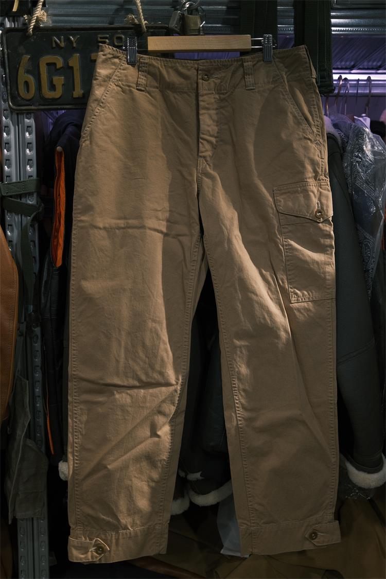 复古海觉9分裤工装裤日系