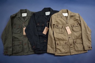 质朴色落 日产面料 TORKERS 20SS M-65/J-KT丛林立体口袋四袋夹克