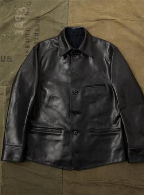 HDK（海觉）天然美感自研7号马皮 全植全粒透染油蜡 马皮司闸员