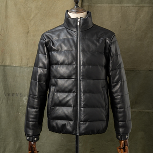 海觉 clean 排骨120克鹅绒小木村 皮羽绒 fit风 山羊皮皮衣 HDK