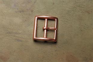 HDK(海觉) 紫铜 白铜 38MM方头扣 皮带扣 贝壳汉姆扣 RRL HTC