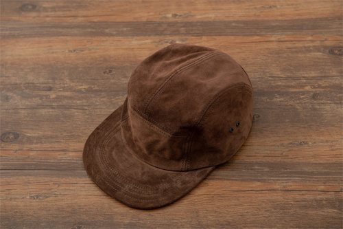 sup意大利美式复古风牛皮棒球帽