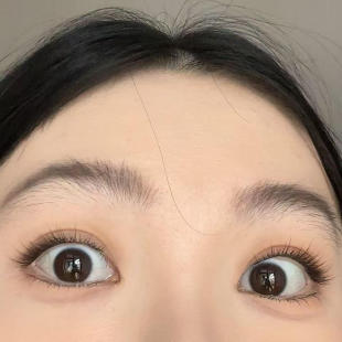 【超自然款】无梗免胶无甲醛新手假睫毛婴儿弯棕色高品质爆款分段