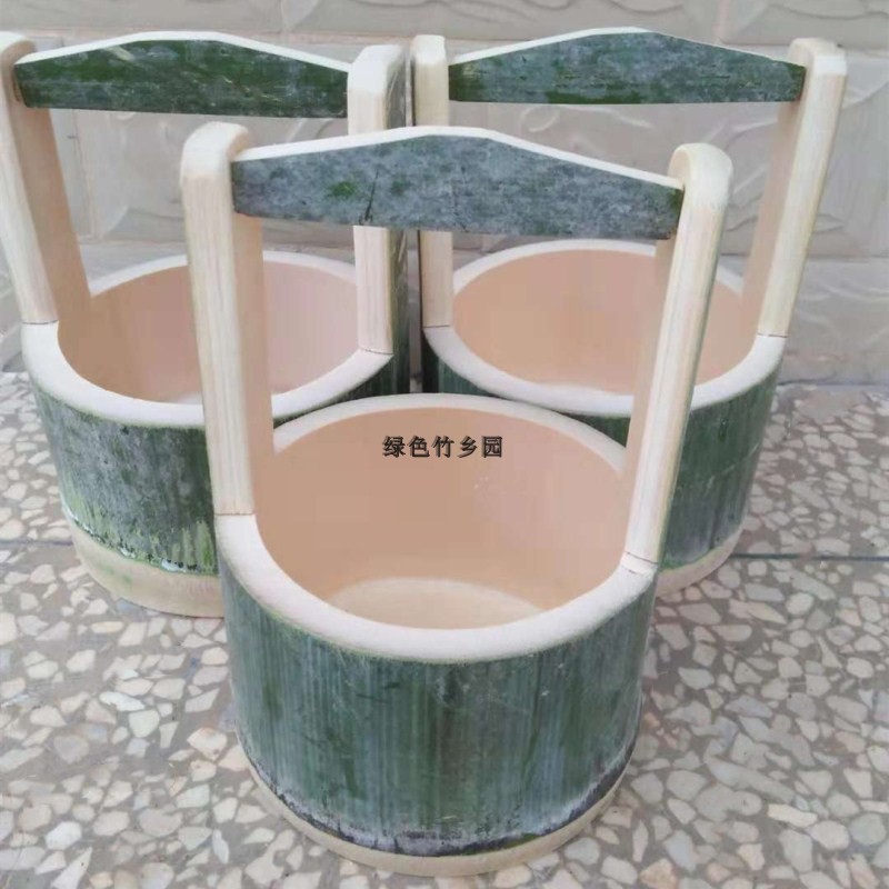 水桶竹筒儿童玩具新鲜现做竹筒