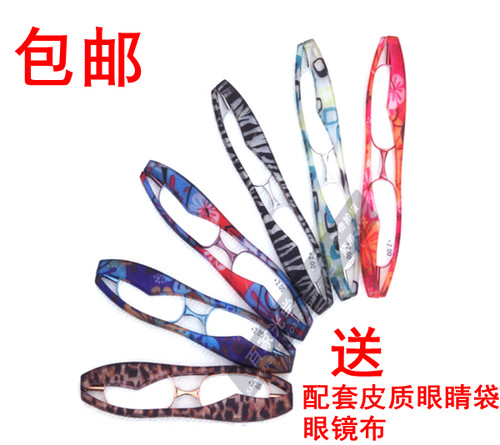 360度旋转折叠老花镜树脂超轻便