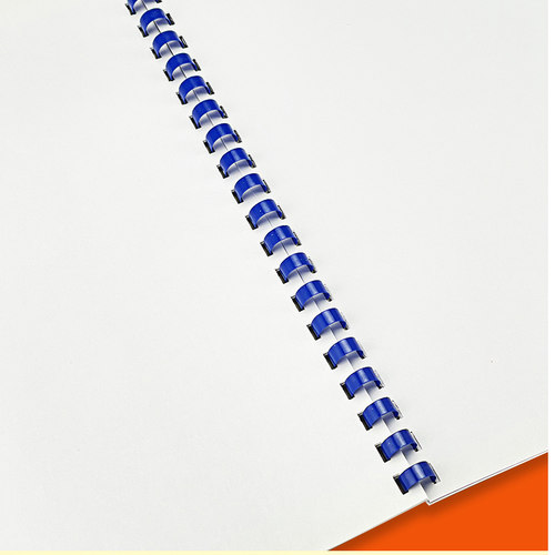 装订胶圈塑料21孔a4耗材装订机圆形胶圈胶条梳式胶圈夹条包邮/100