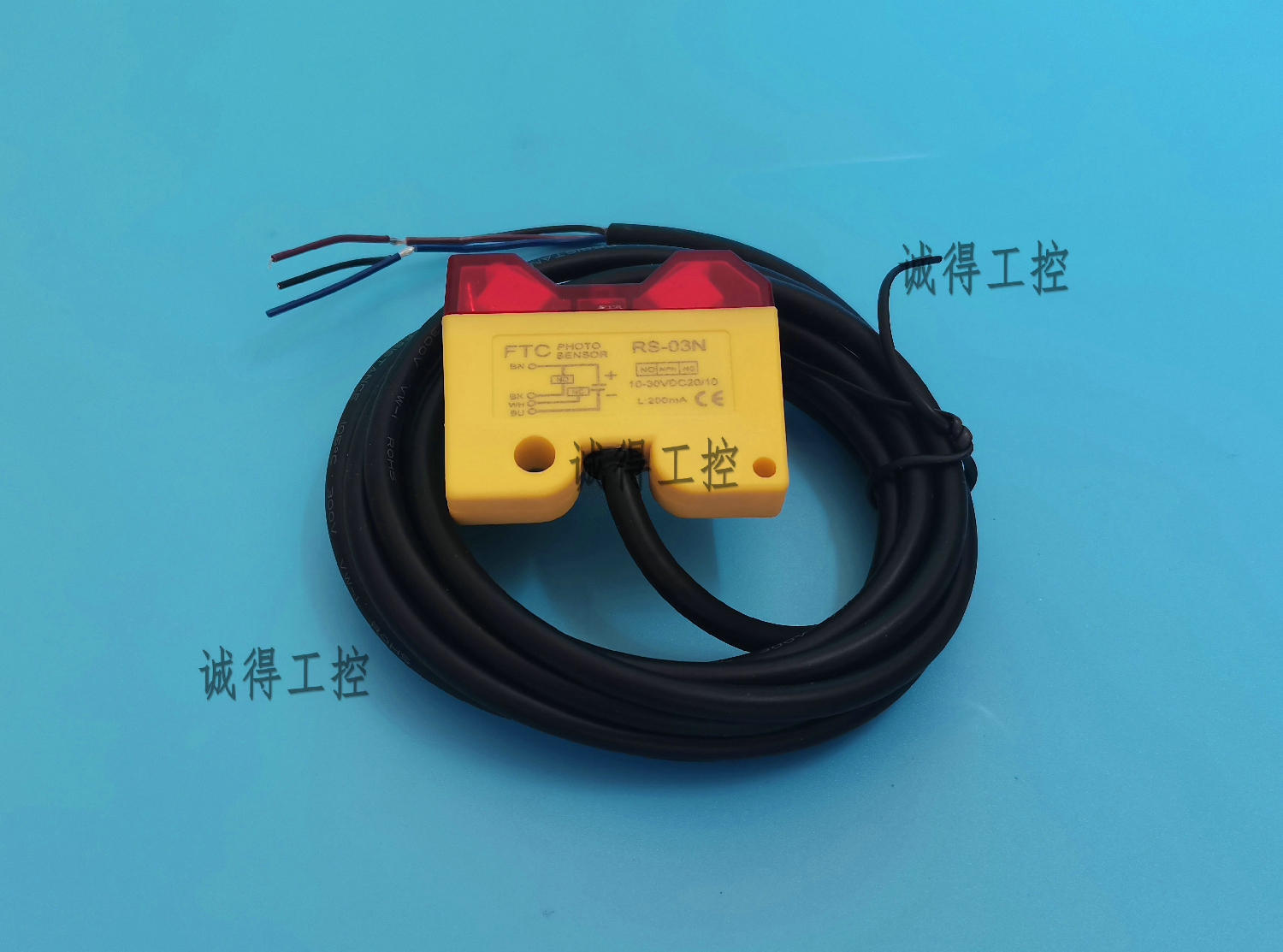 全新原装RS-03N三角光波光电传感器感应开关红外可调FTC厂家直销