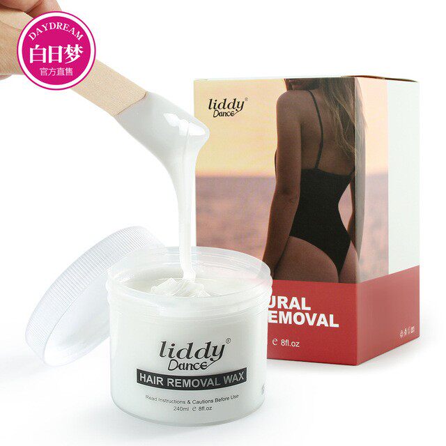 liddy新品240ml脱毛密蜡套装牛奶香味脱毛蜡 低温低熔点