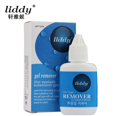 新品睫毛胶卸除膏嫁接睫毛卸胶啫喱透明美妆工具glue remover