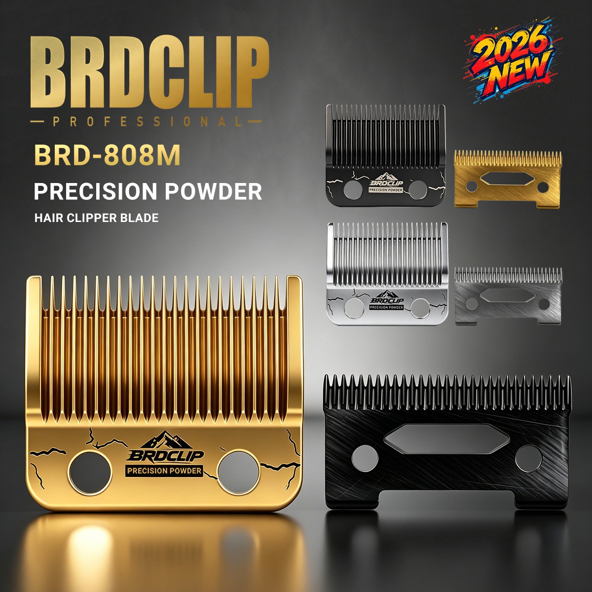 BRDCLIP油头雕刻推剪专用刀头适配华尔阿可美M5/M5F/M10/R66/R77F图片