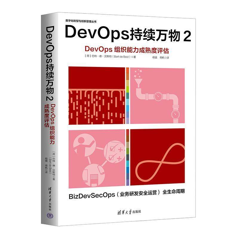 正版包邮  DevOps持续DevOps组织能力成熟度评估2 9787302675082 清华大学出版社 (荷)巴特·德·贝斯特(BartdeBest)著,杨璐,蒋帆