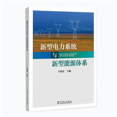 正版包邮  新型电力系统与新型能源体系 9787519881047 中国电力出版社 辛保安