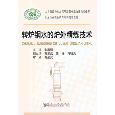 正版包邮  转炉钢水的炉外精炼技术 9787502456504 俞海明　主编 冶金工业出版社