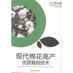 正版包邮  现代棉花高产优质栽培技术 9787537565400 车艳芳 著 河北科学技术出版社