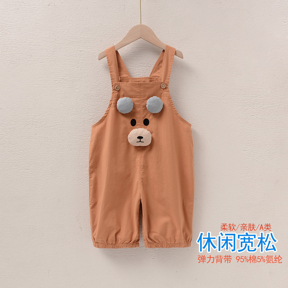 宝宝背带短裤夏天儿童衣服婴儿衣服夏季宝宝夏天衣服洋气