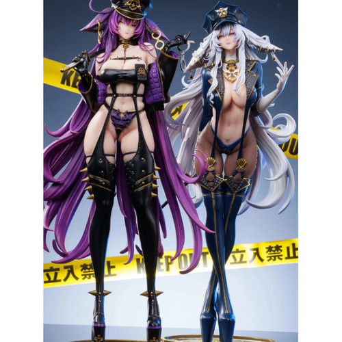 JC模玩 翻模 venus mint 工作室 警花双人组 武藏信浓GK 女雕限量