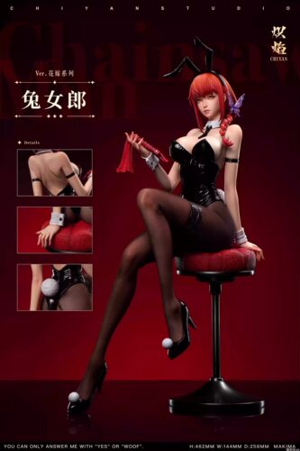 制作中JC模玩 炽焰 Ver花嫁玛奇玛 链锯人 限量 GK 雕像 电锯人