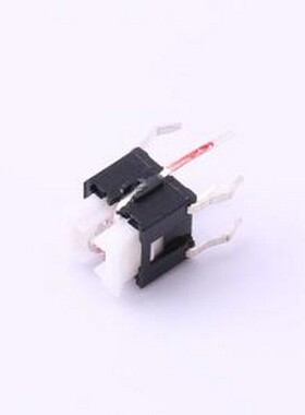 K6-6140D02 轻触开关 6.60mmx6.00mm 红色带灯开关 插件