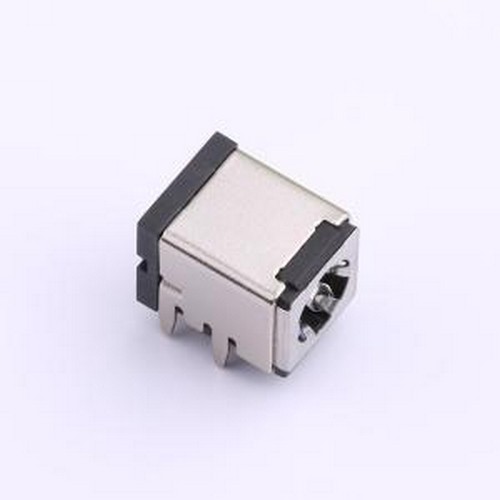 DC007B-2.5 AC/DC电源连接器 DC电源插座内径:2.5mm外径:6.4mm