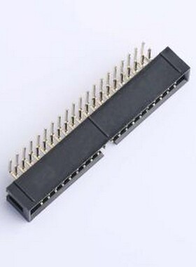 XDFH-0259-2*20P IDC刺破式连接器(牛角/简牛) 2U镀金PH2.54MM-2*