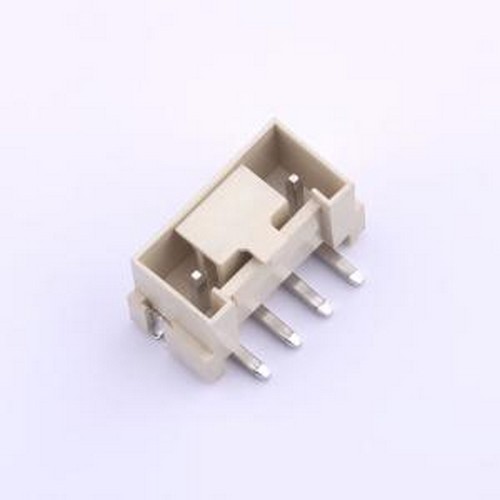 HC-VH-4ALT 线对板针座 1x4P 间距:3.96mm 立贴 系列:VH SMD,P=3.