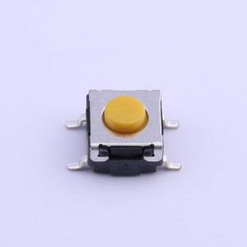 B3S-1002P 轻触开关 轻触开关 6X6X4.3mm 230gF SMD-4P,6x6.6mm